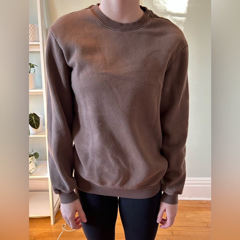 H&M relaxed fit crew neck sweat shirt